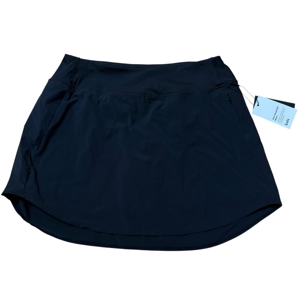 Knix Black Sport Skort Size Medium New with tags